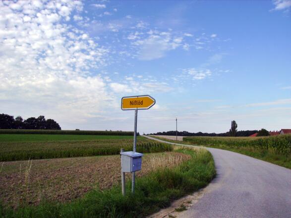 Auf der Höhe bei Indersbach.