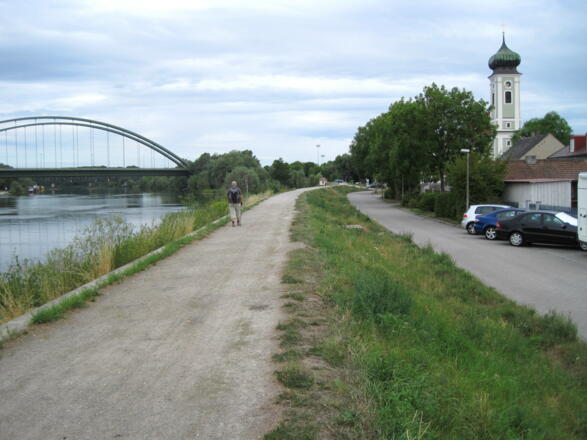 Donaudamm bei Tegernheim