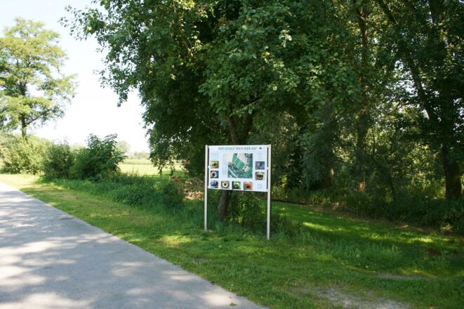 Infotafel Wer schaut mich hier an