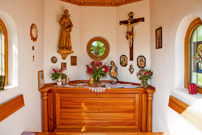 Der Altar der Bruder Konrad Kapelle