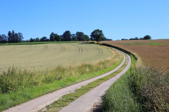 Ausblick auf der Tour