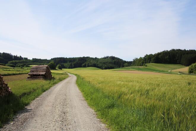 Ausblick auf der Tour