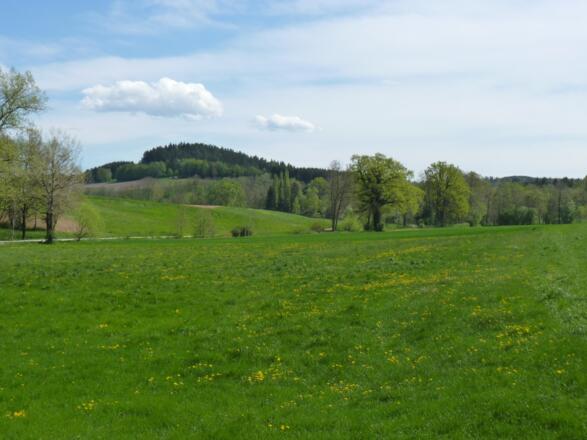 Zu  Beginn der Tour bei Haselbach