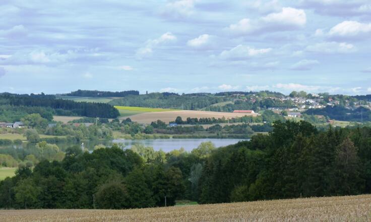 Blick auf den Rottauensee bei Rottenstuben