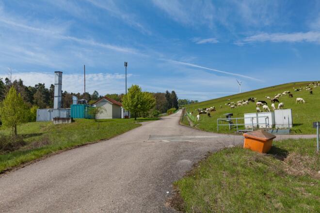 Station 8: Deponiegasanlage Haslbach