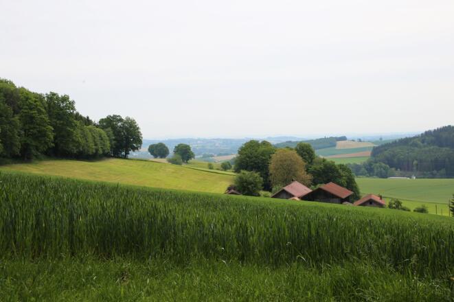 Ausblick auf der Tour