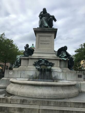 Schleifenroute - Schweinfurt Brunnen F. Rückert