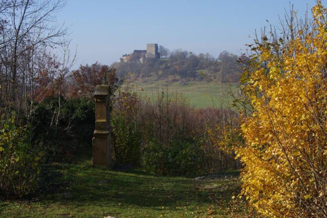 Giechburg vom Gügel aus gesehen
