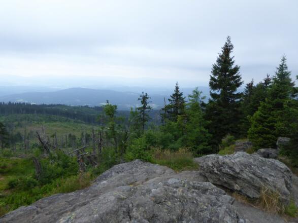 Blick vom Kleinen Arber