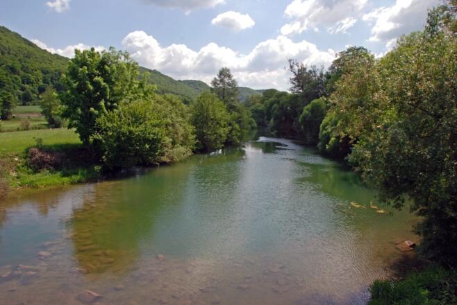 Die Altmühl bei Dietfurt