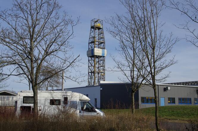 WoMo Parkplatz an der KTB Windischeschenbach