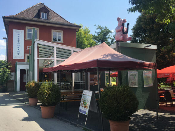 Schleifenroute - Schweinfurt  Restaurant Disharmonie