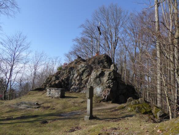 Gipfelkreuz am Haidstein