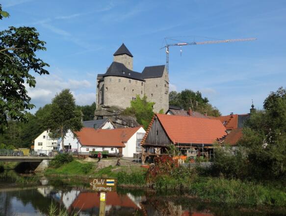 Blick auf Falkenberg