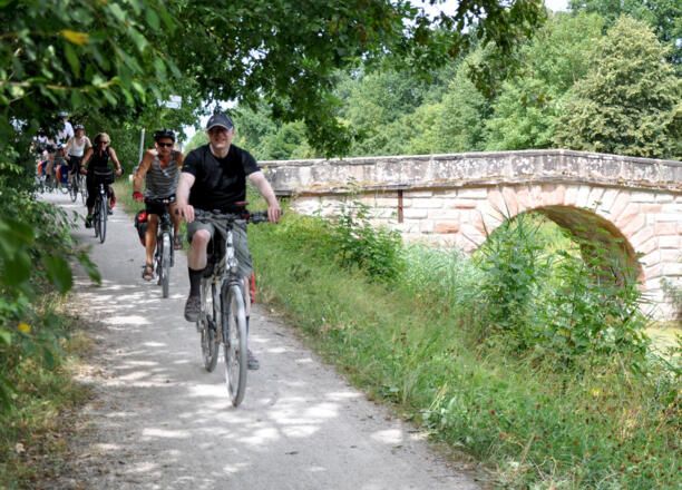Radeln am Ludwig-Donau-Main-Kanal