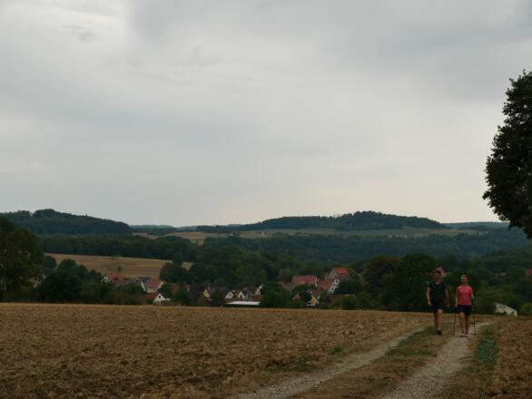 Wanderweg im Nürnberger Land