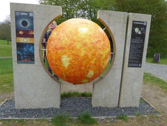 Die &quot;Sonne&quot; im Kurpark