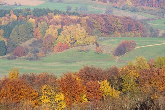 Panorama von der Giechburg