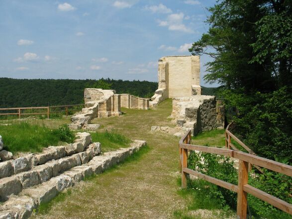 Altmühltal-Panoramaweg - Burgruine Eggersberg in Riedenburg