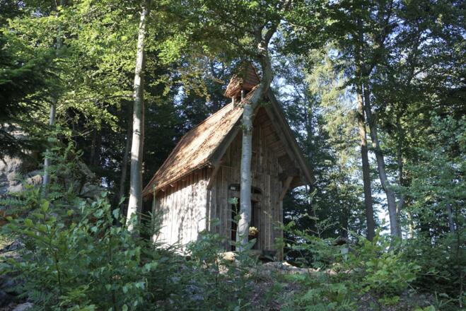 Kapelle Nähe Kleiner Riedelstein