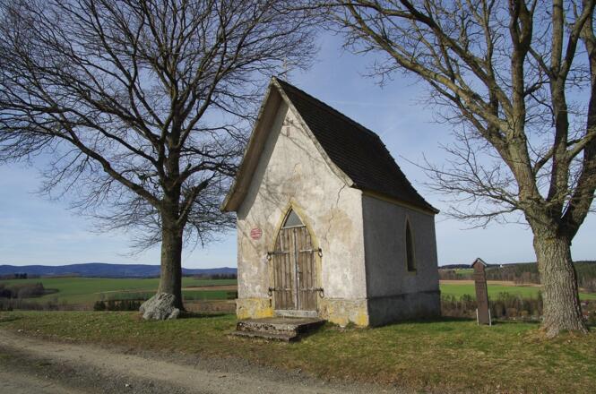Neugotische Herzjesu Kapelle bei Berg (Hans Wagner 1928, Fam.Lang 1981)