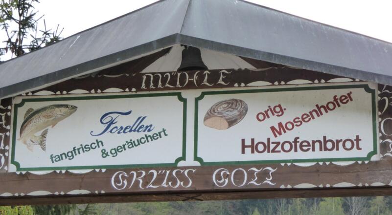 Mosenhof - Brot und Forrellen