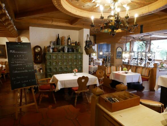 Im Gasthof Kainsbacher Mühle