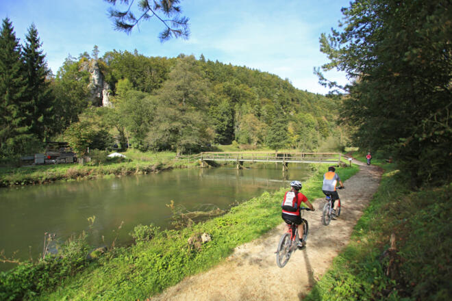 Radeln im Pegnitztal