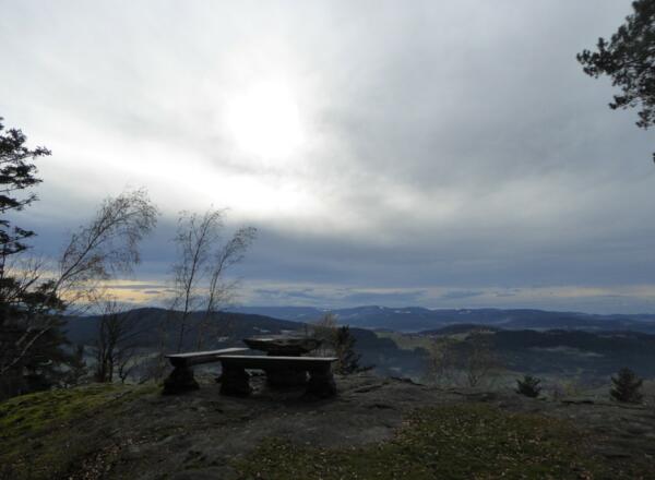 Aussicht vom Plattenstein