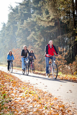 Auf dem Gredl-Radweg