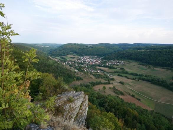 Ausblick vom Hohlen Fels