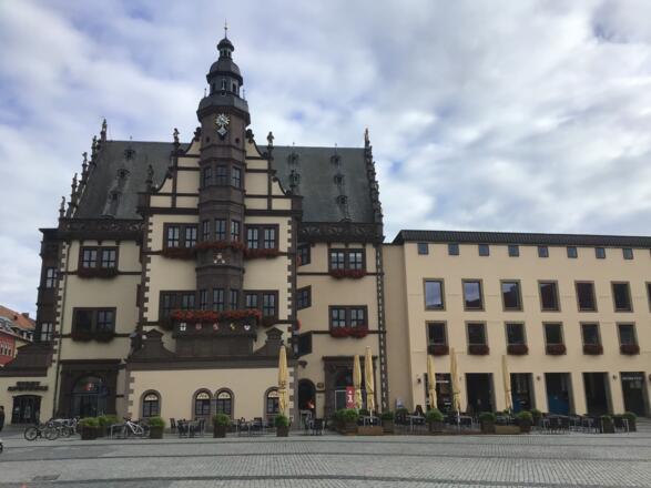 Schleifenroute - Schweinfurt Rathaus