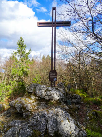 Gipfel des Kreuzberg
