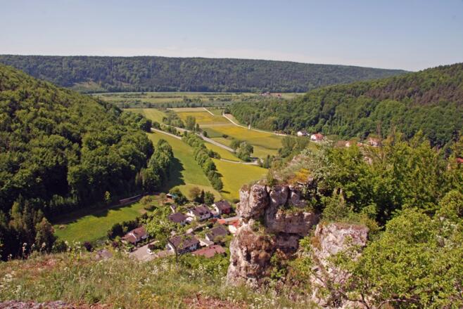 Blick zum Altmühltal