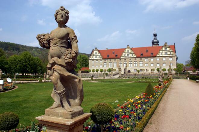 Schloss und Schlosspark von Weikersheim