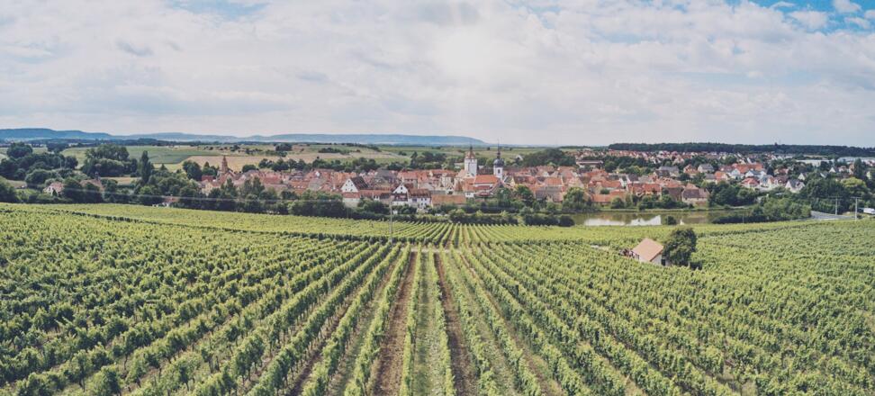 Blick auf Prichstenstadt