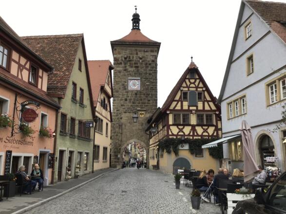 Schleifenroute - Rothenburg odT Tor zur Innenstadt