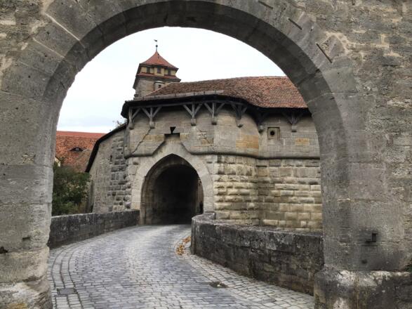 Schleifenroute - Rothenburg odT Spitalbastei