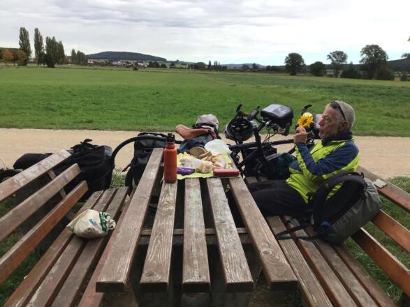 Schleifenroute - Rastplatz des Radtourteam 2020 zwischen Gunzenhausen und Treuchtlingen