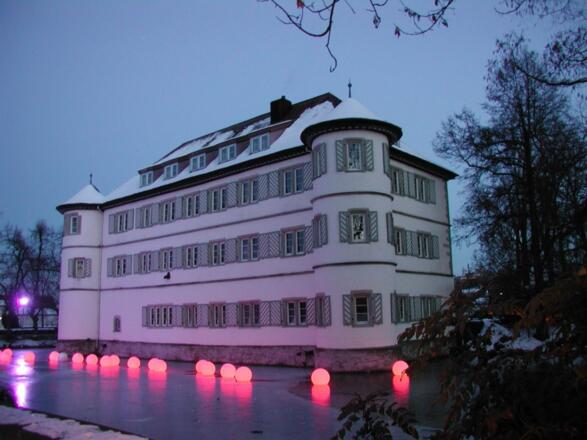 Bad Rappenau Wasserschlosss - im Winter