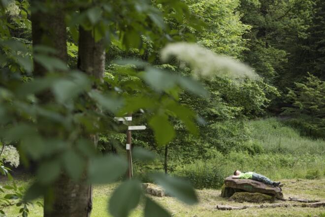 Entspannen an der Essiggrundhütte