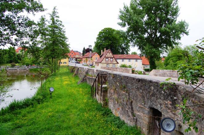 Ankunft in Dinkelsbühl