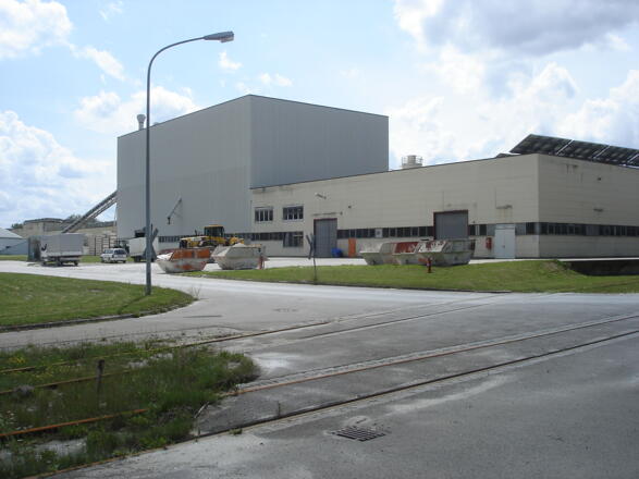 Auch das gibt es, eine Fabrik