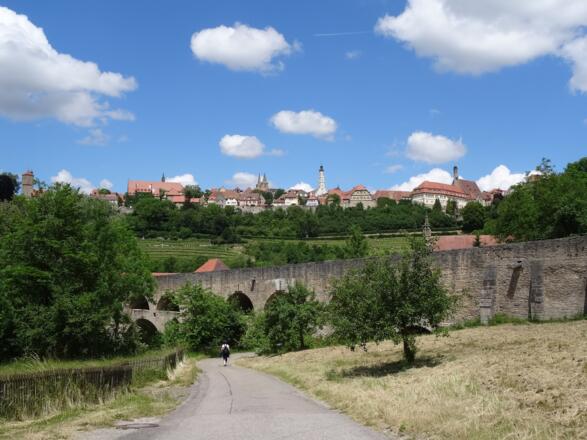 Der Start im Taubertal