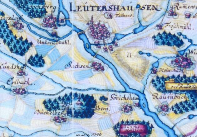 Büchelbergkapelle 1740