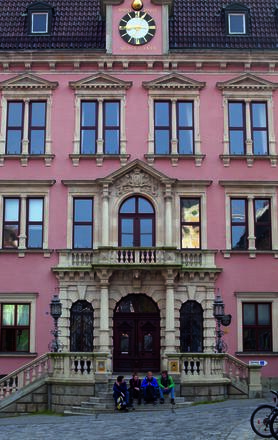 Das histtorische Rathaus in Kaufbeuren