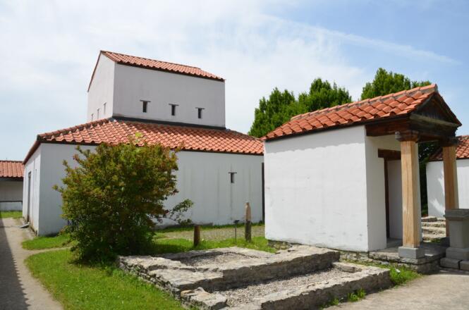 Rekonstruierter Herkules-Tempel