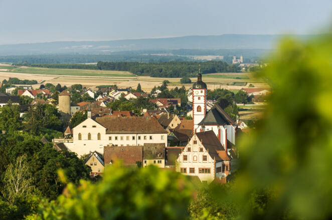 Blick auf Dettelbach