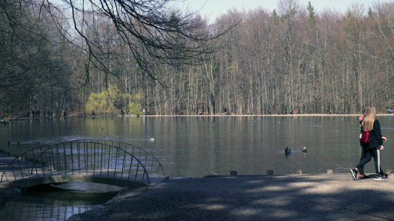 Stempflesee nahe der Sportanlage Süd