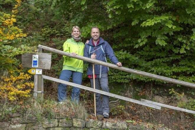 Auf hoch zur Kapelle &quot;Herrin der Berge&quot; auf dem Europäischen Kulturweg